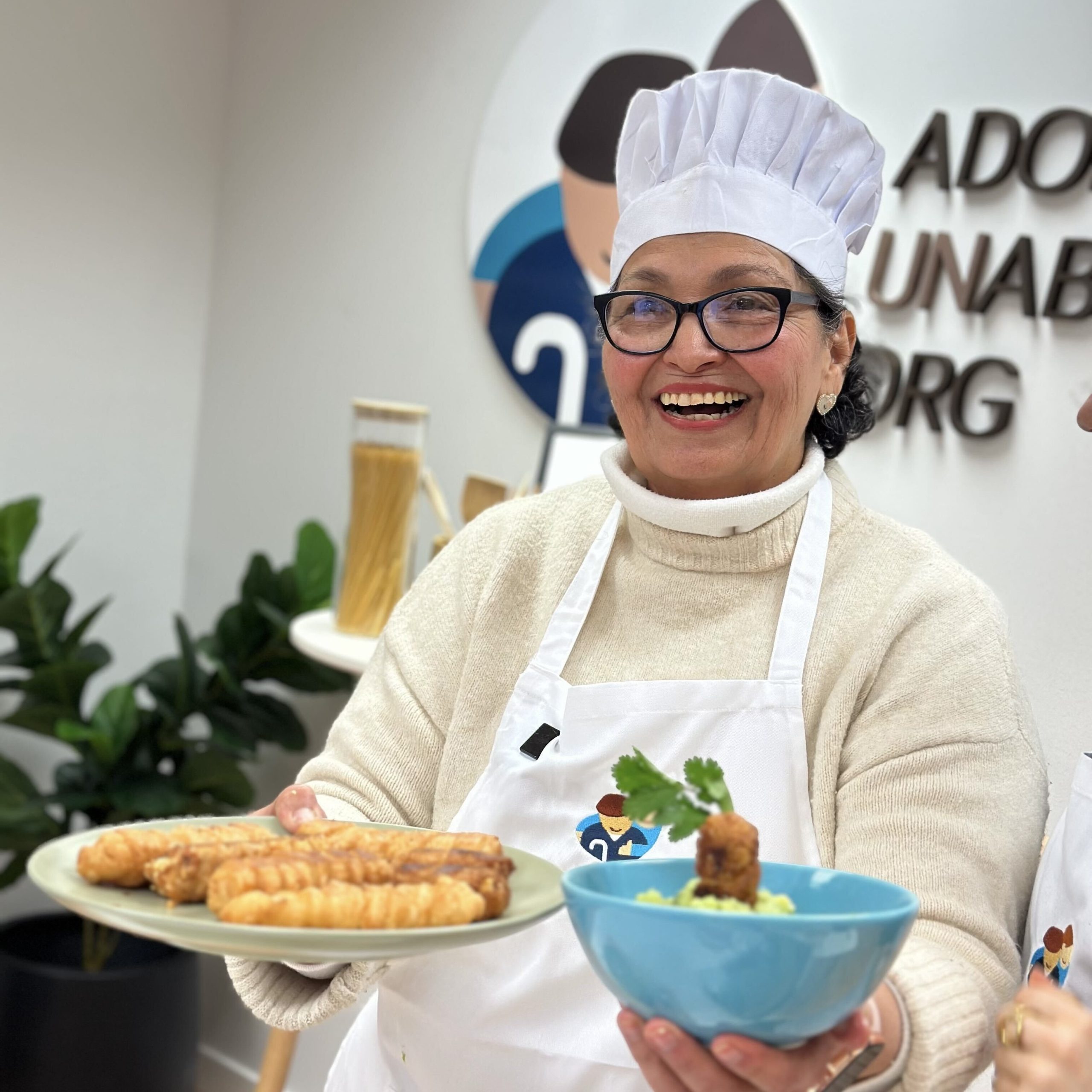 Showcooking con AXA y Gloria