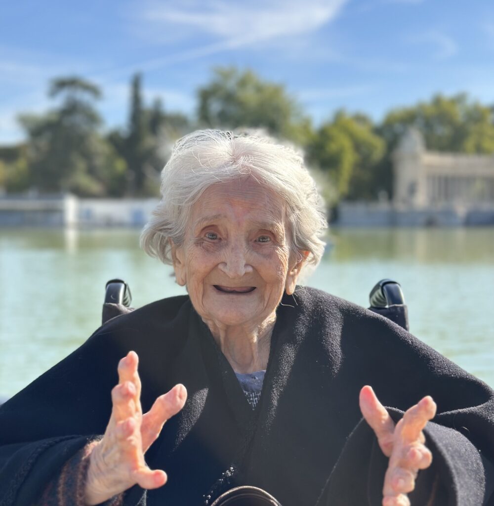 Ángeles cumple su sueño de volver al Retiro