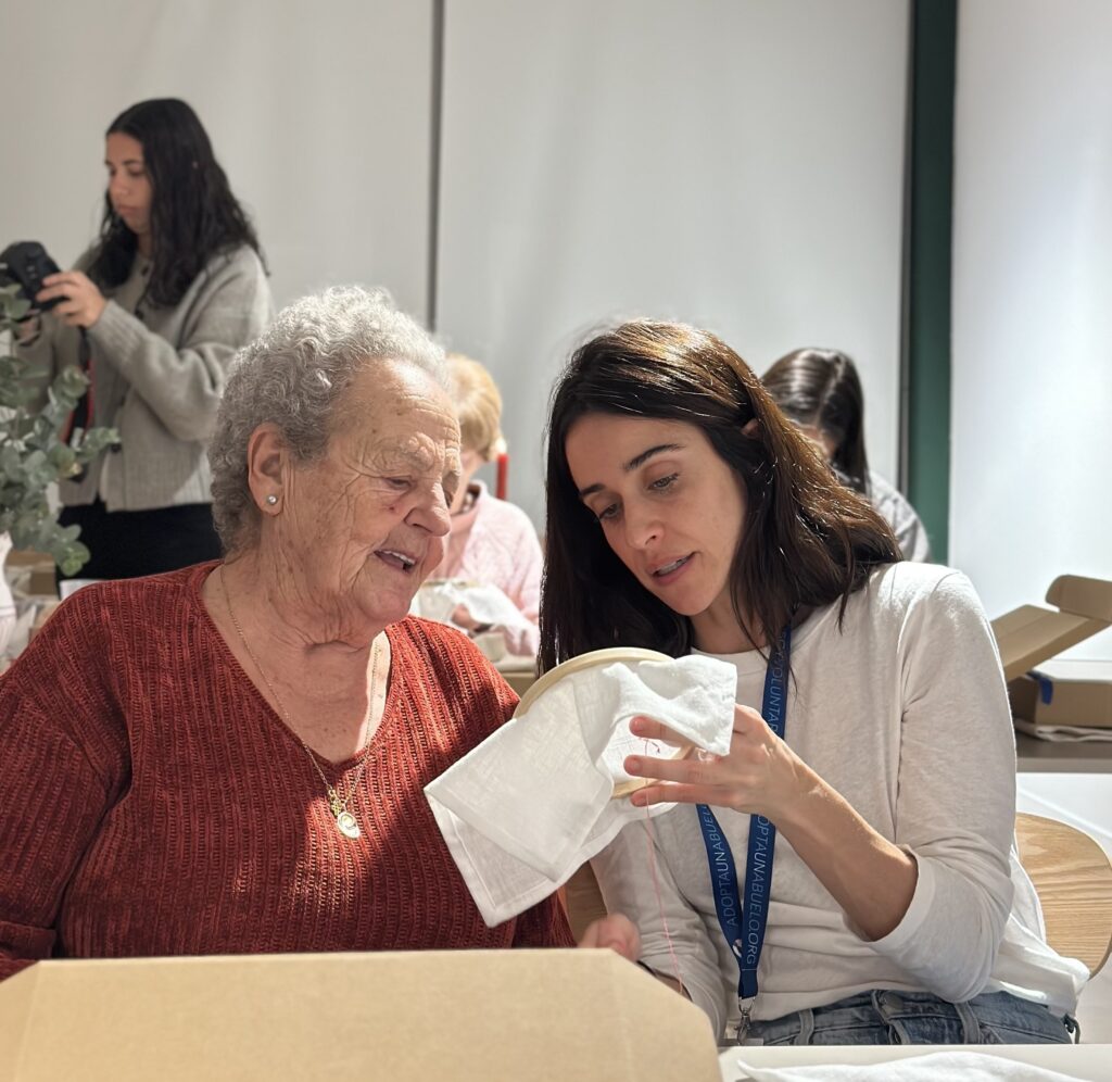 Bordando junto a Casa Maricruz