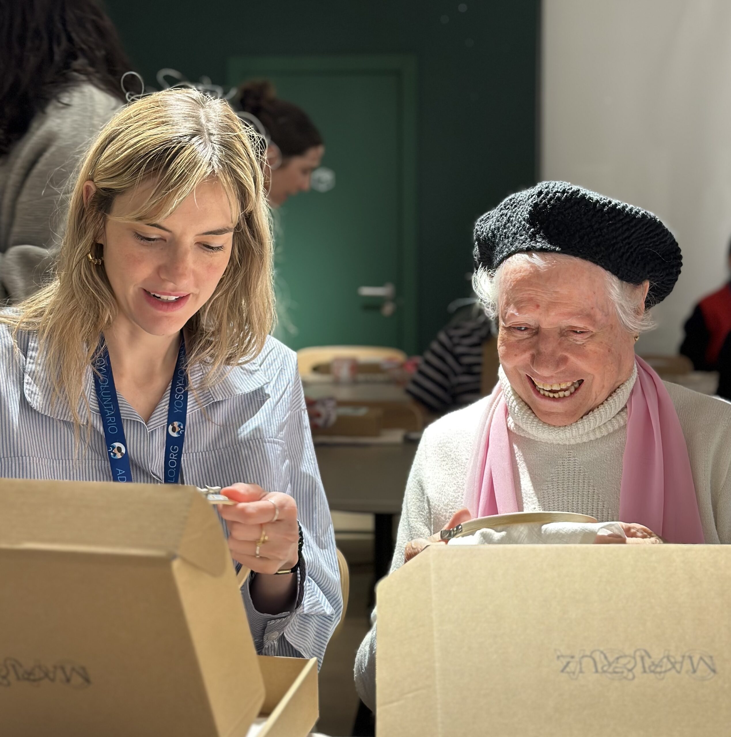 Bordando junto a Casa Maricruz