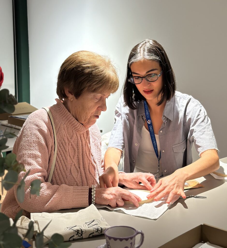 Bordando junto a Casa Maricruz