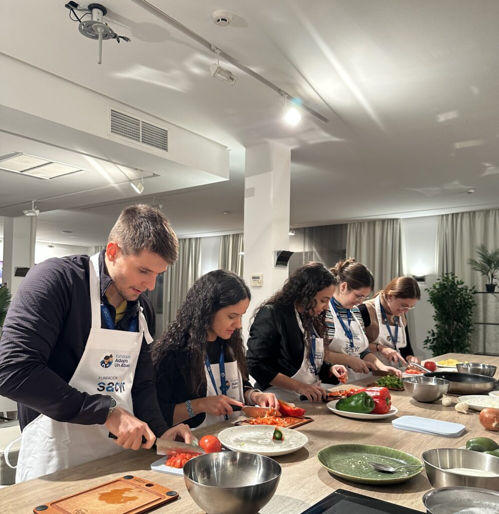 Arepas on point con Gloria y Sacyr