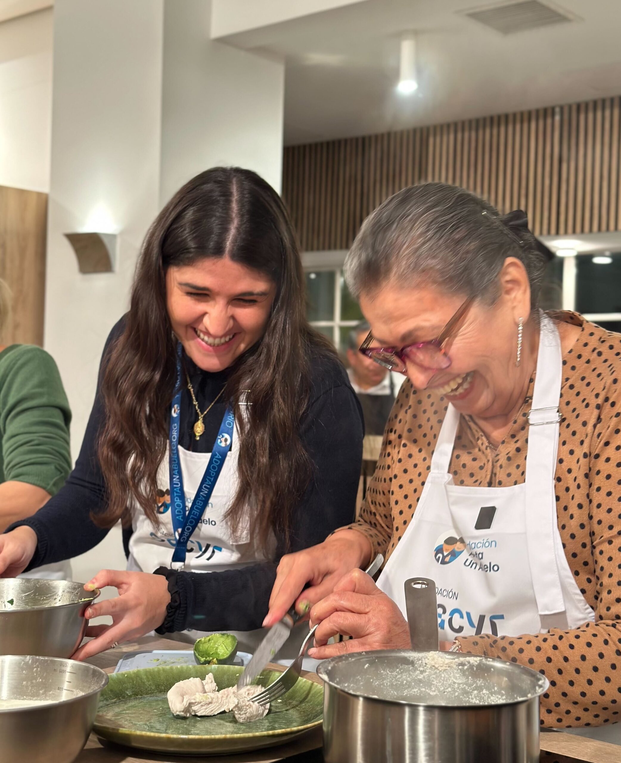 Arepas on point con Gloria y Sacyr