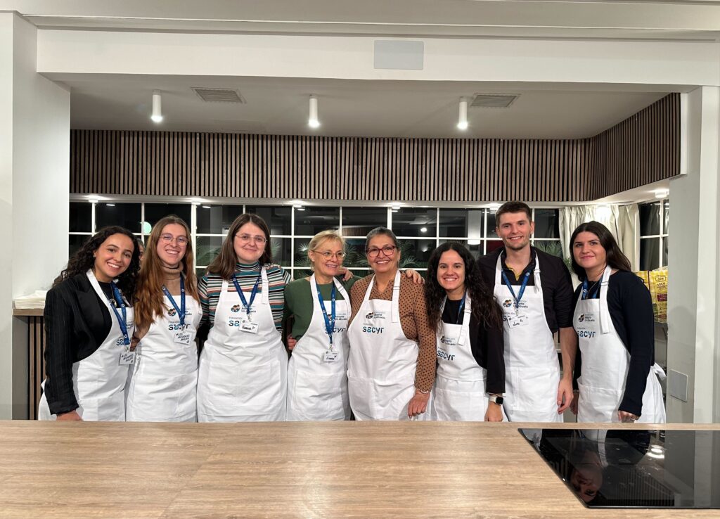 Arepas on point con Gloria y Sacyr