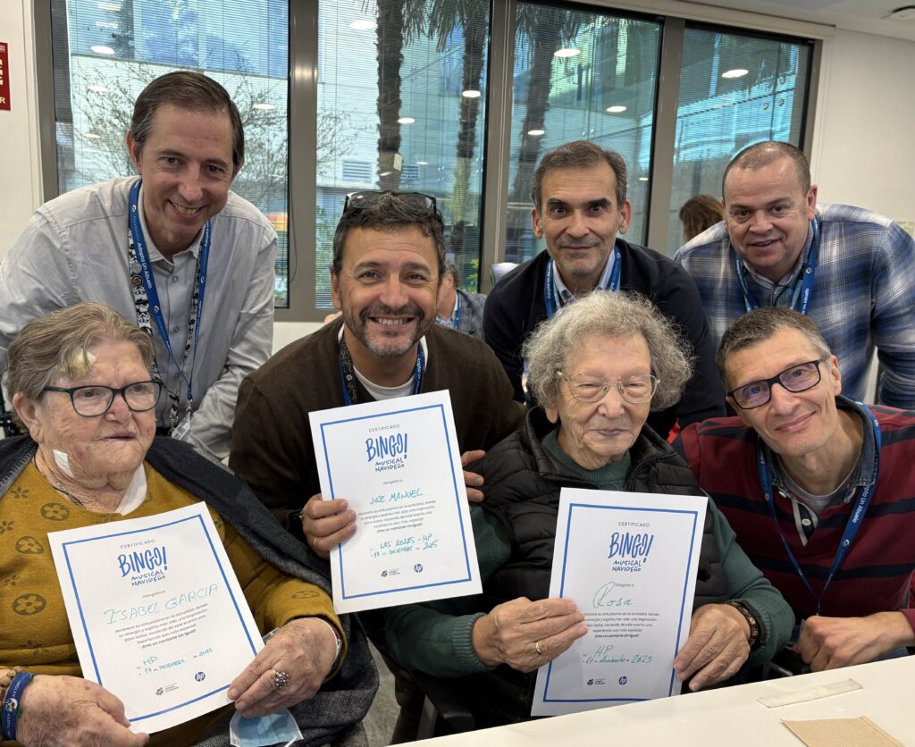 Último bingo musical del año en HP