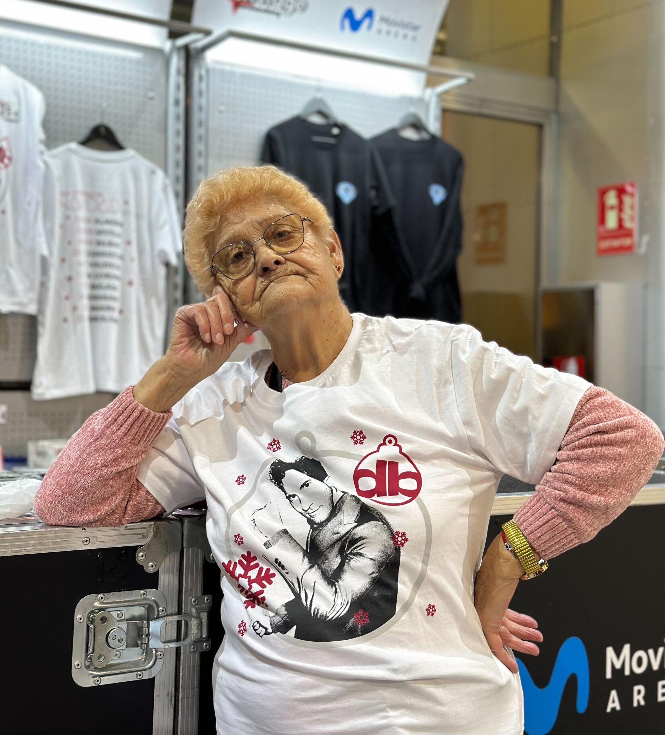 Fidela cumple su sueño de ver a Bisbal